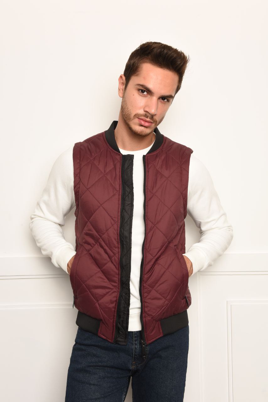 RNT puffer vest - vests at Flamingo Fits