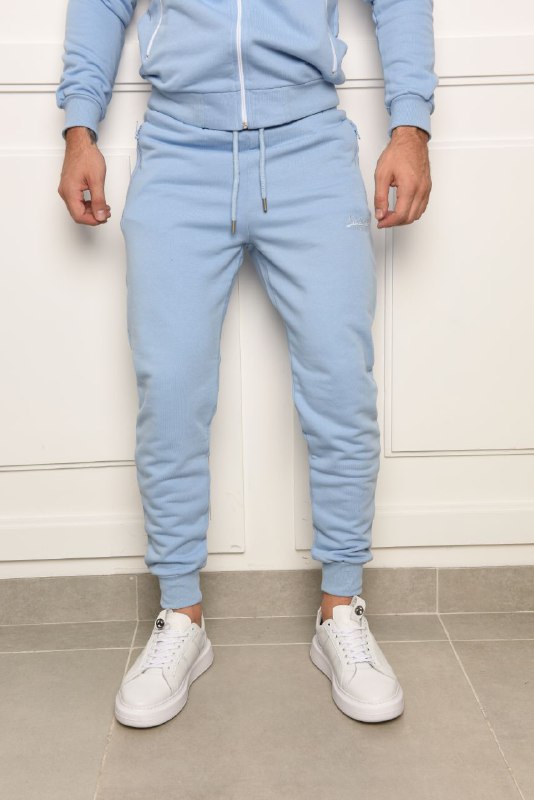 Ngr sweatpant in blue | Flamingo Fits