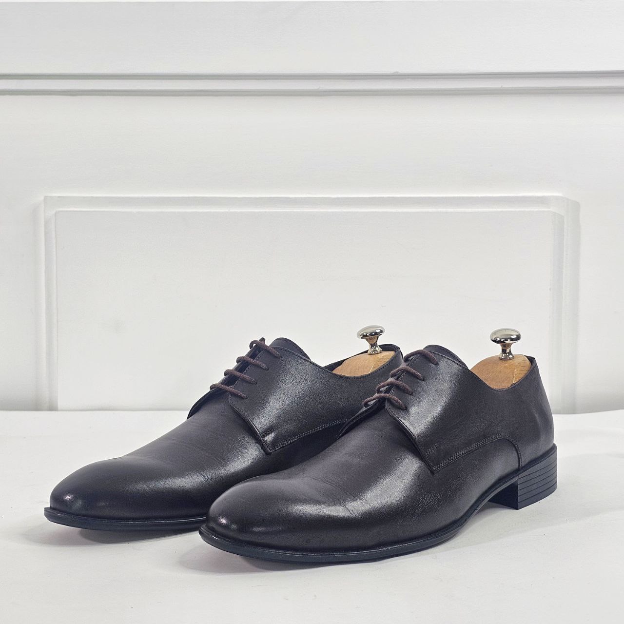 Carlo classic shoes in brown | Flamingo Fits