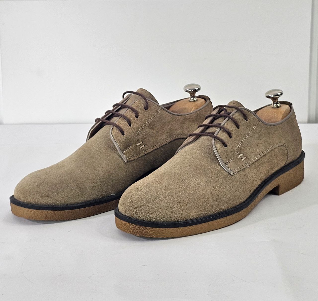 Pinto suede beige in beij | Flamingo Fits