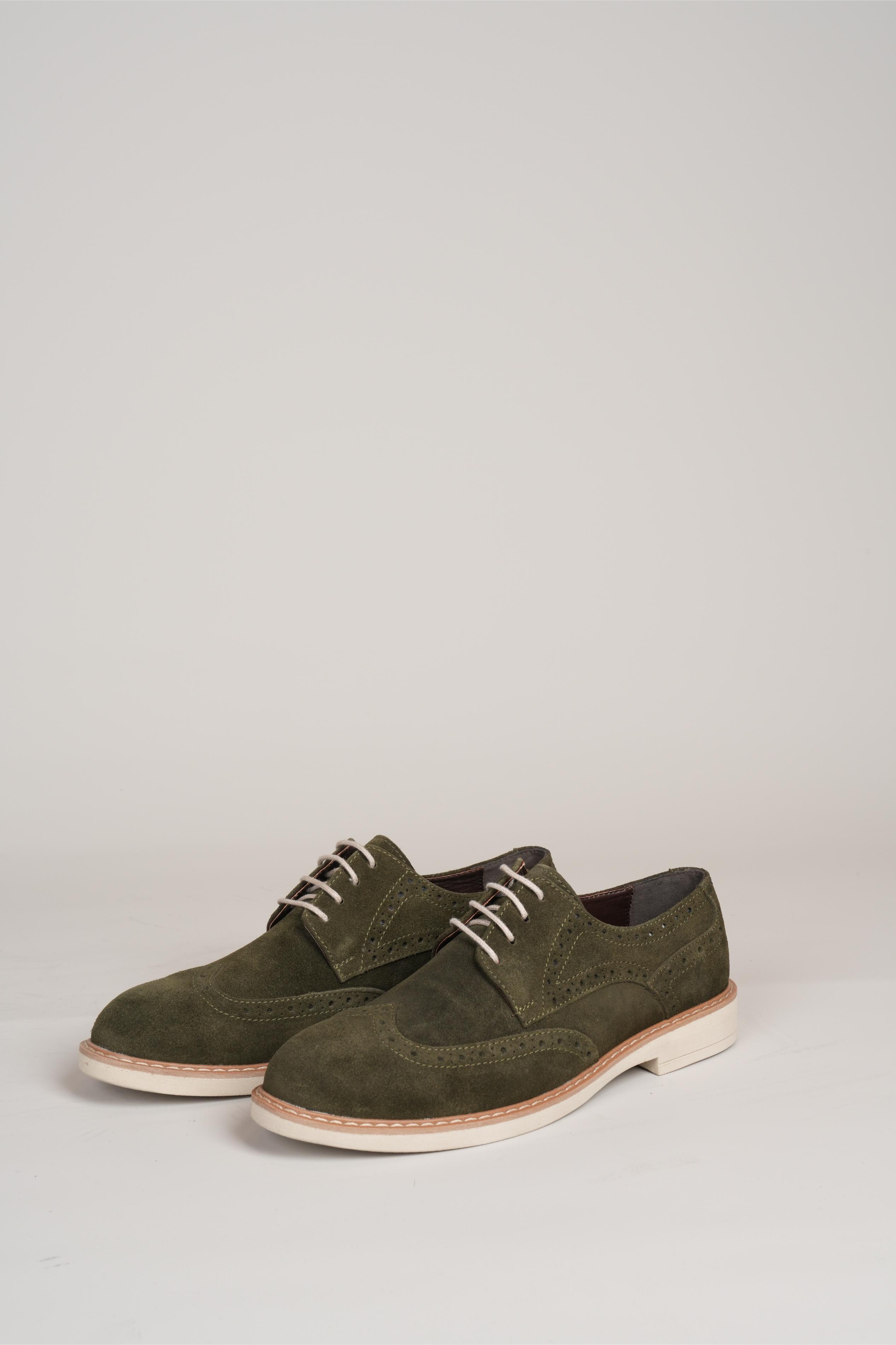 Tito Suede Brogues Shoes