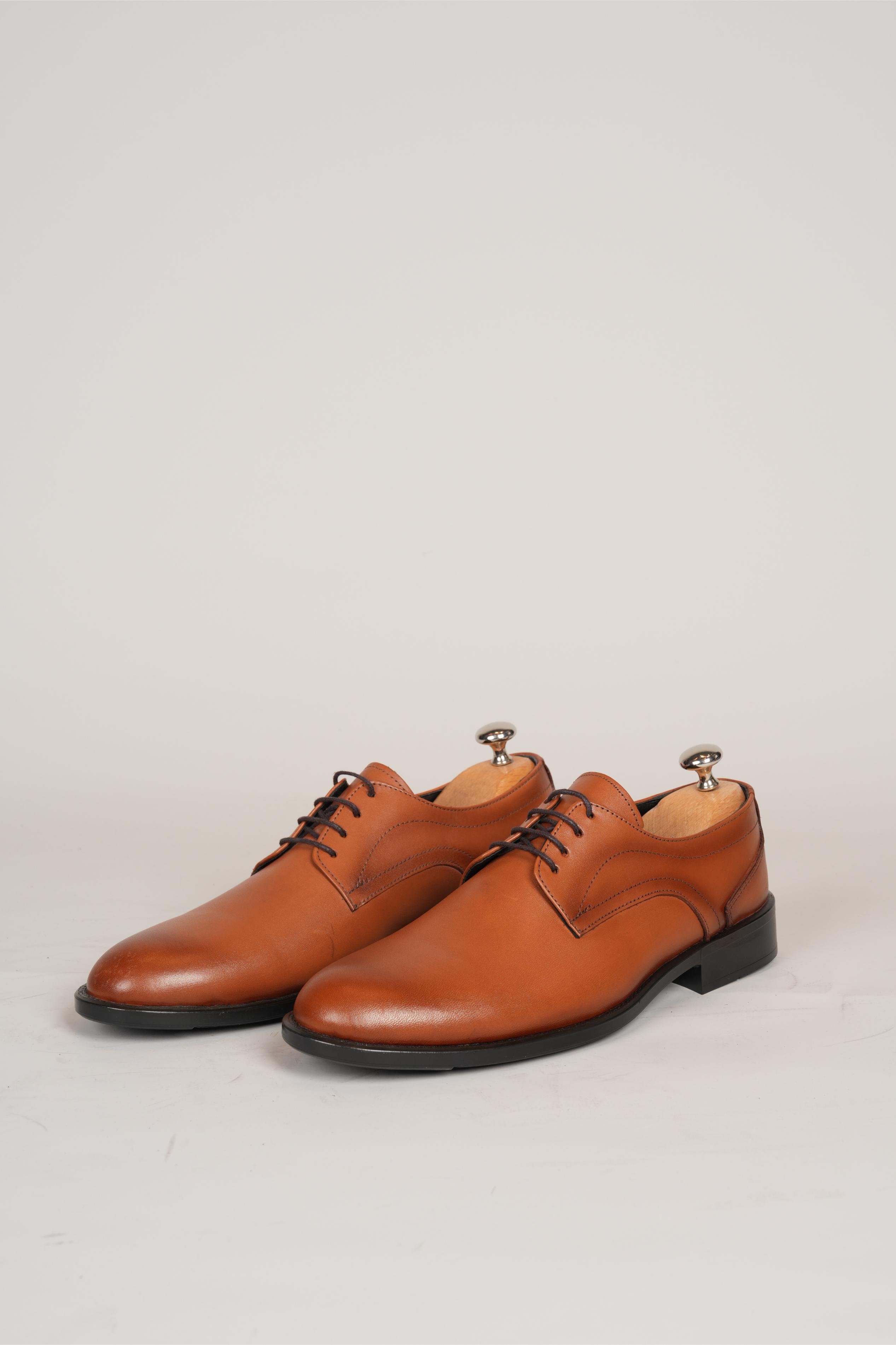 Hali derby shoes in havan | Flamingo Fits