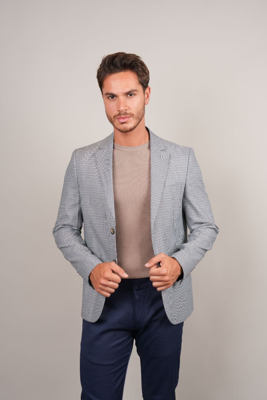 Frappo Hartlay Stripped Blazer - Blazers at Flamingo Fits