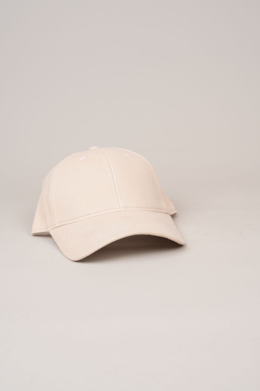 Beige summer baseball cap in beij | Flamingo Fits