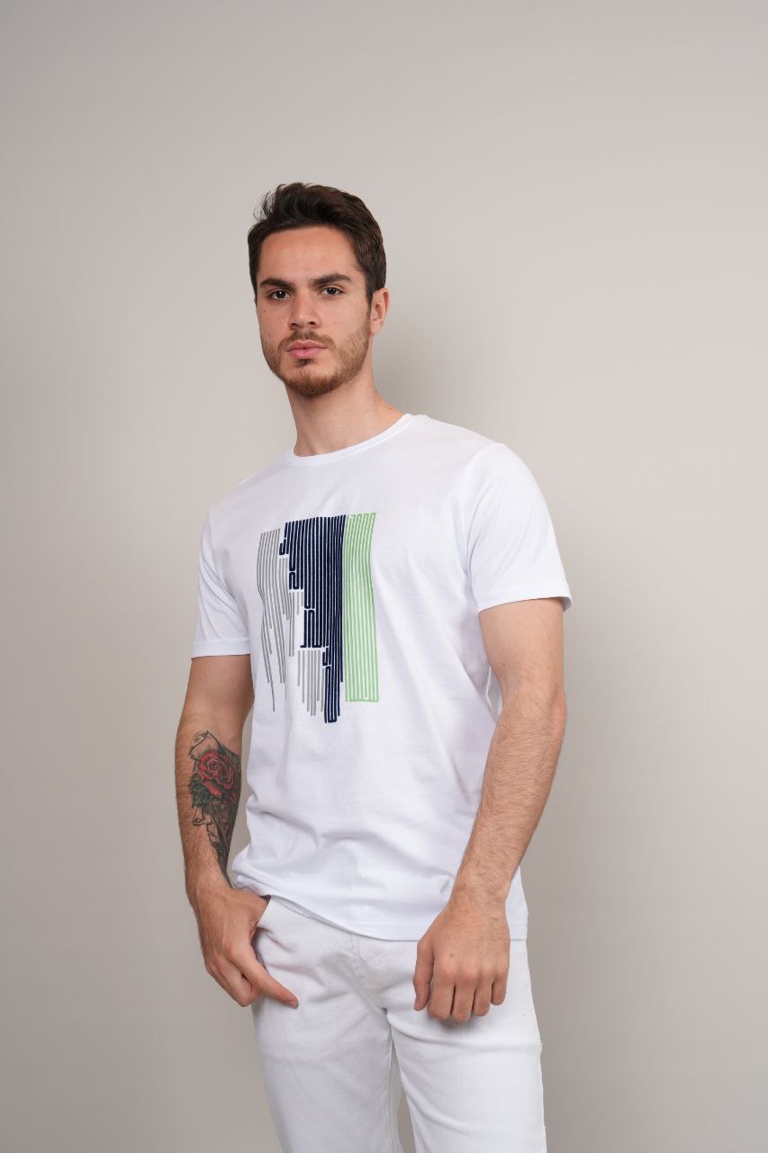 ray white printed cotton tshirts