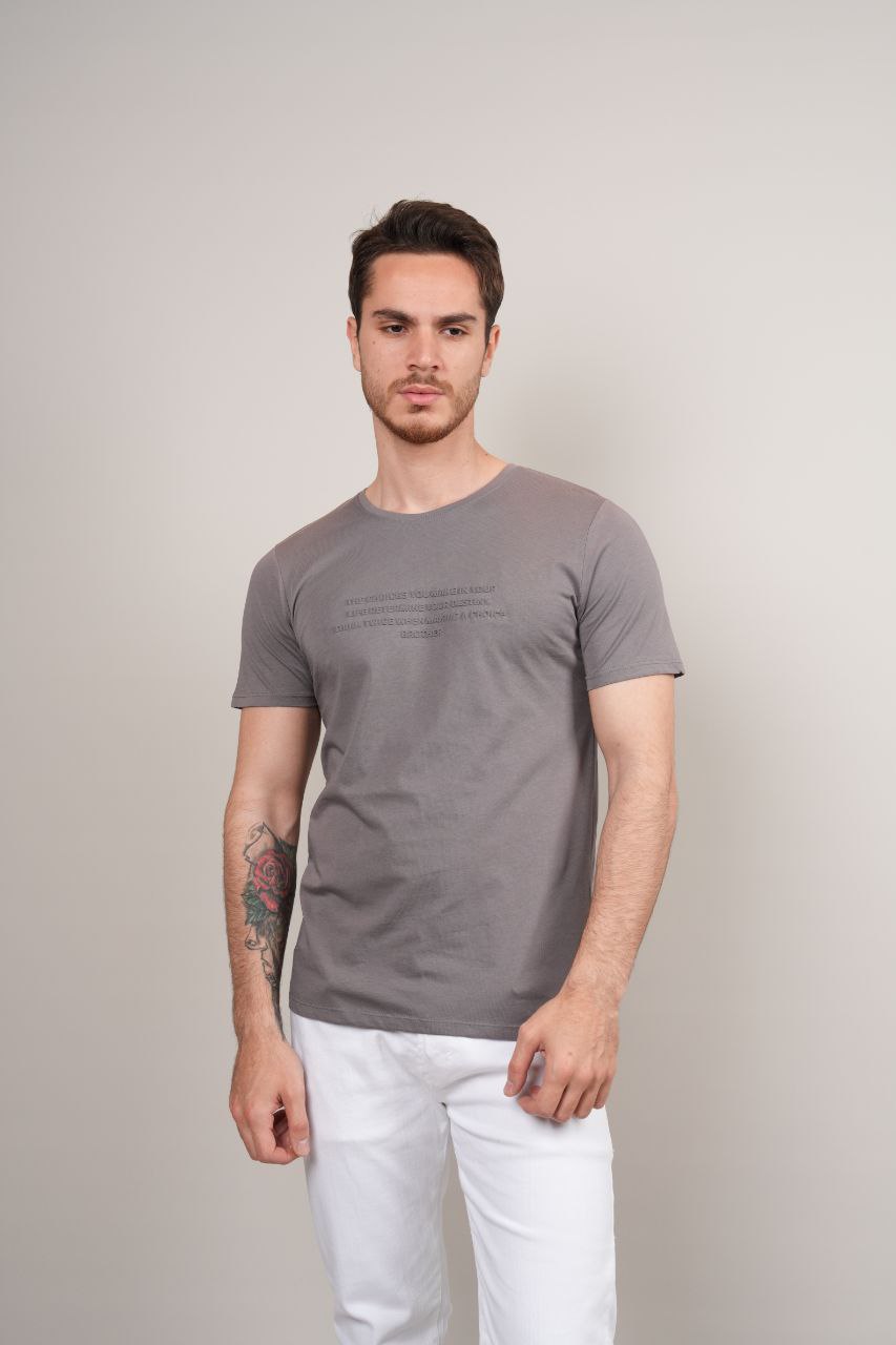 jaky grey typo tshirt