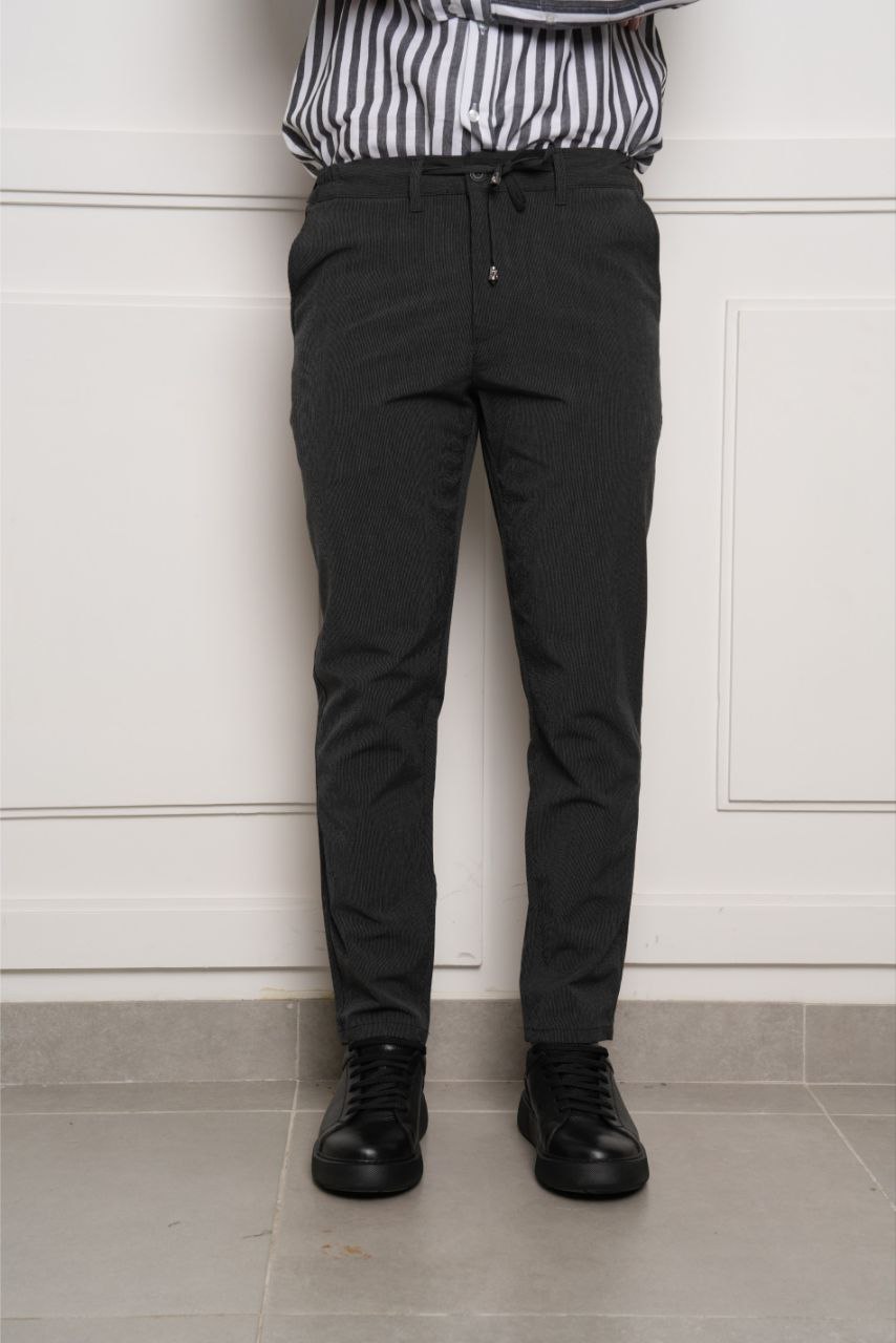 Black colwood jogger trouser in black | Flamingo Fits