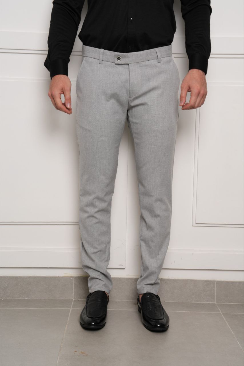 Light Grey rena Formal Chino Pants