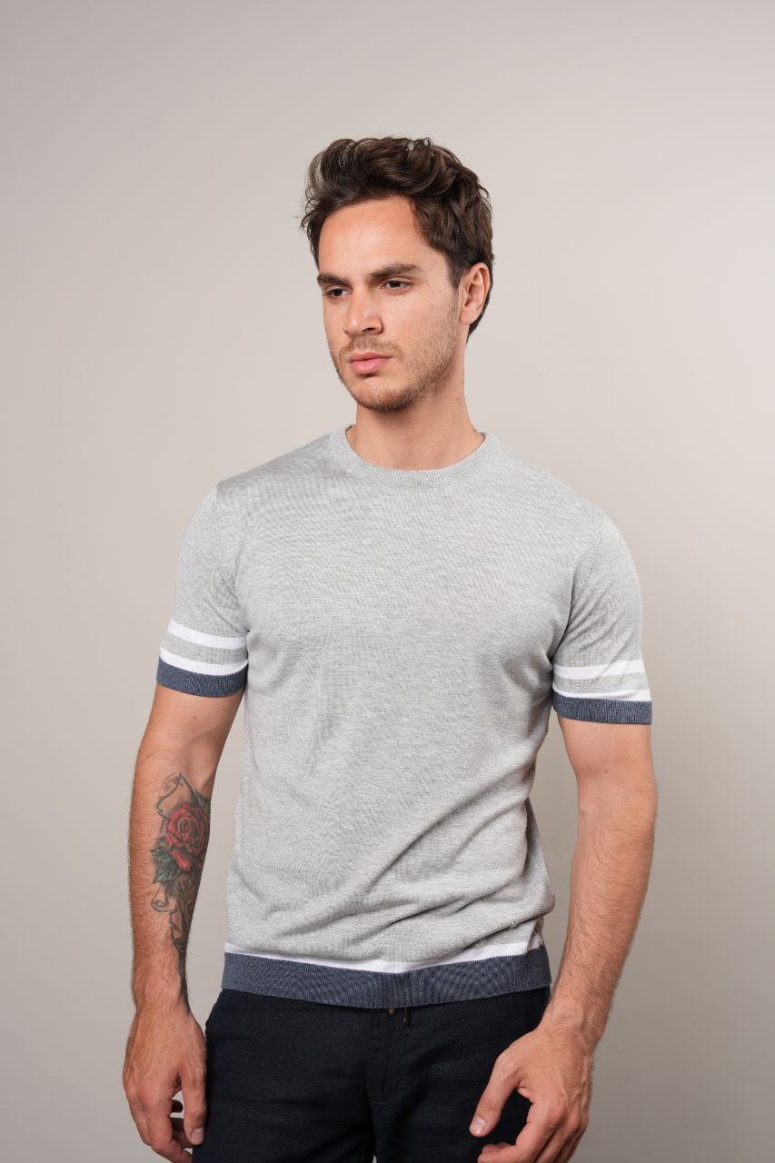 GREY POWELL FINE-KNIT TSHIRT