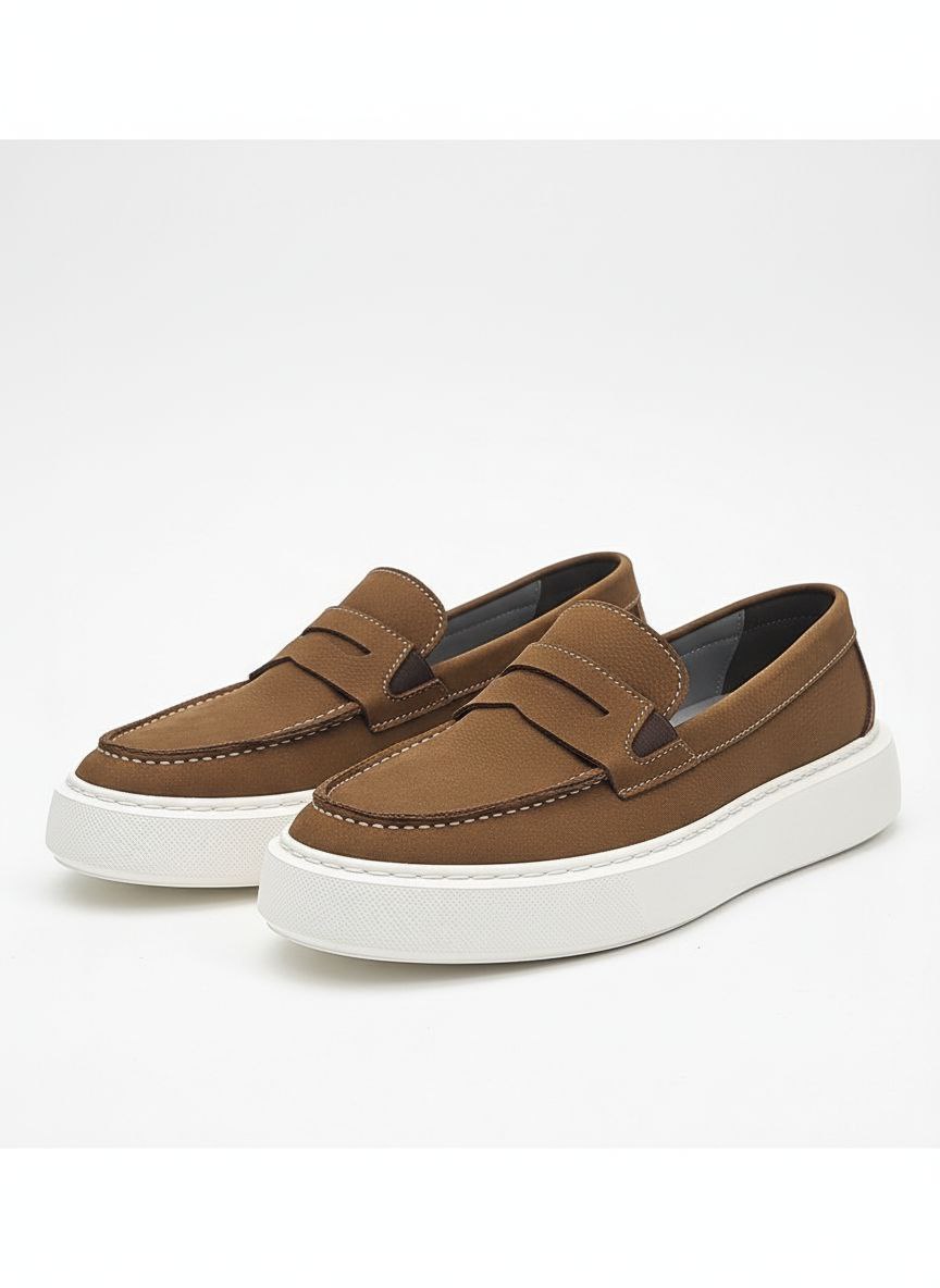 Havan pearl penny loafer in havan | Flamingo Fits