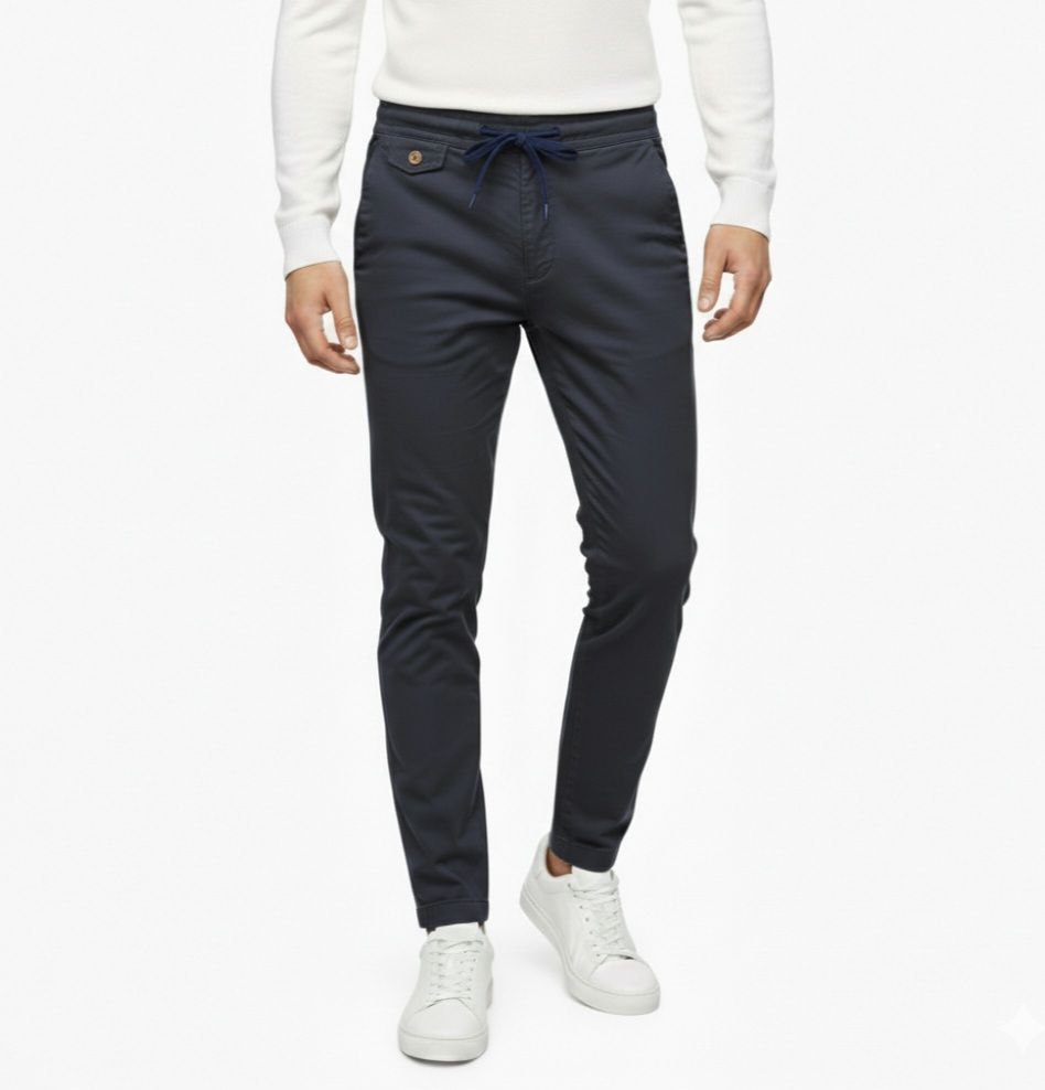 Inverno Navy Jogger Trouser