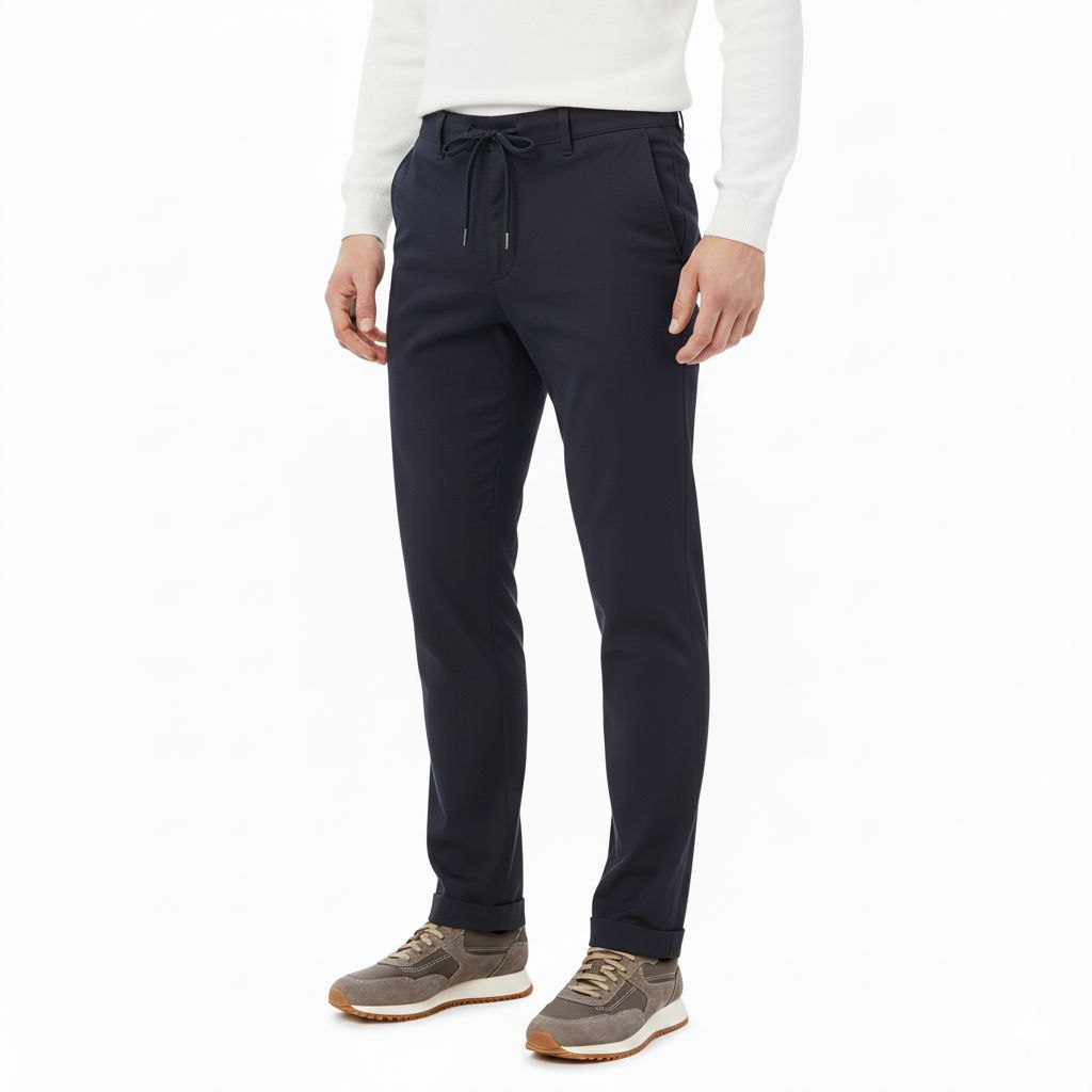 Navy Regular Jogger Trouser