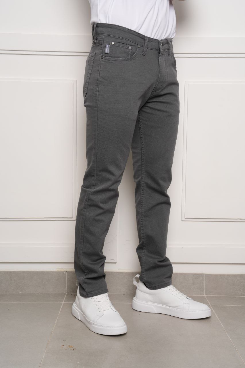 Brj grey regular  five pockets in grey | Flamingo Fits