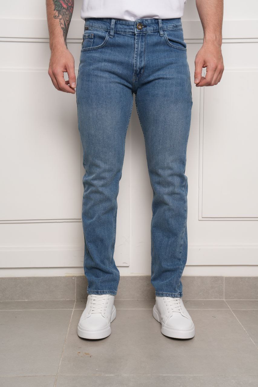 Gartiney regular jeans in dneim | Flamingo Fits