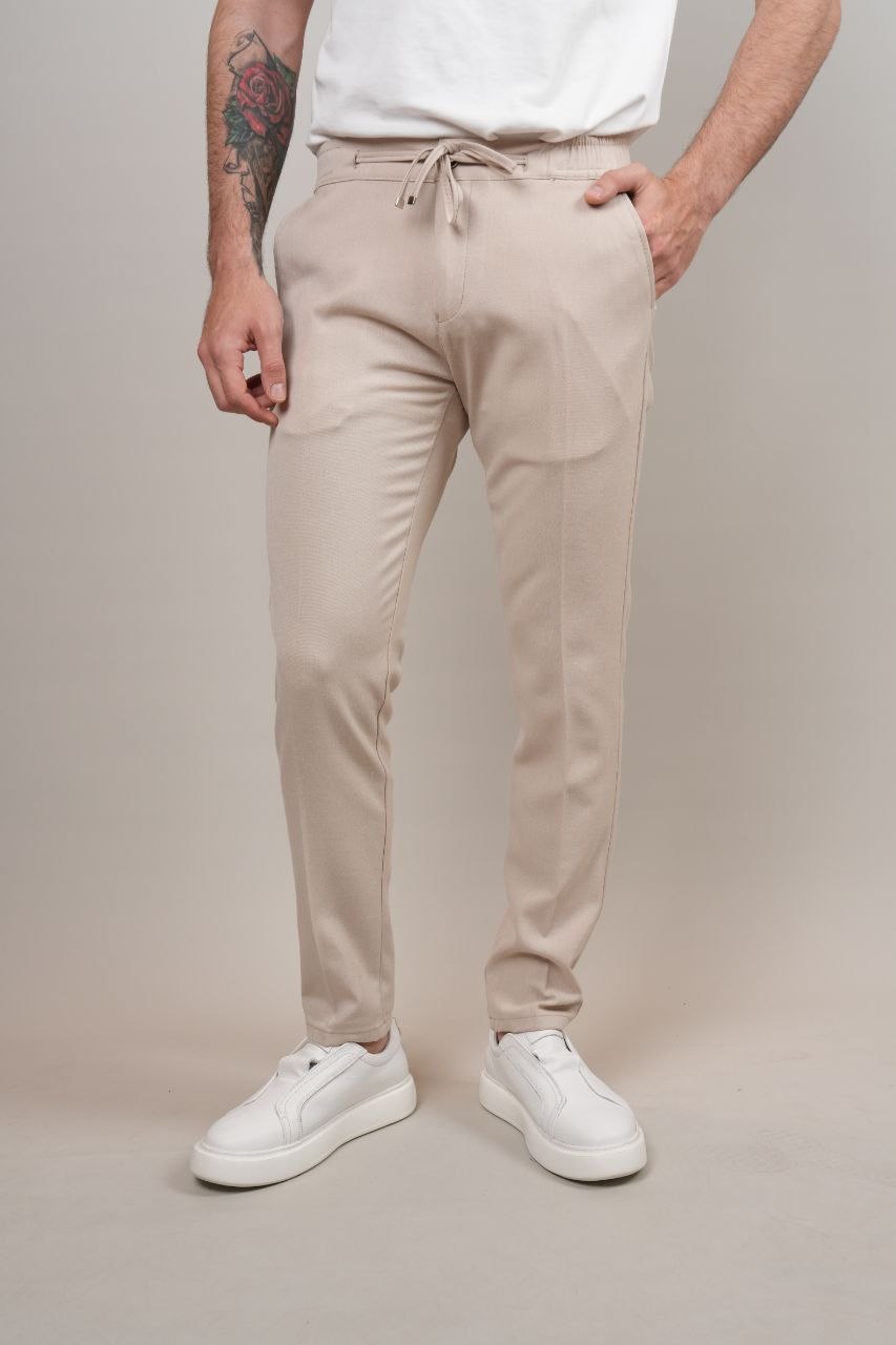 Beige Rena Jogger Trouser