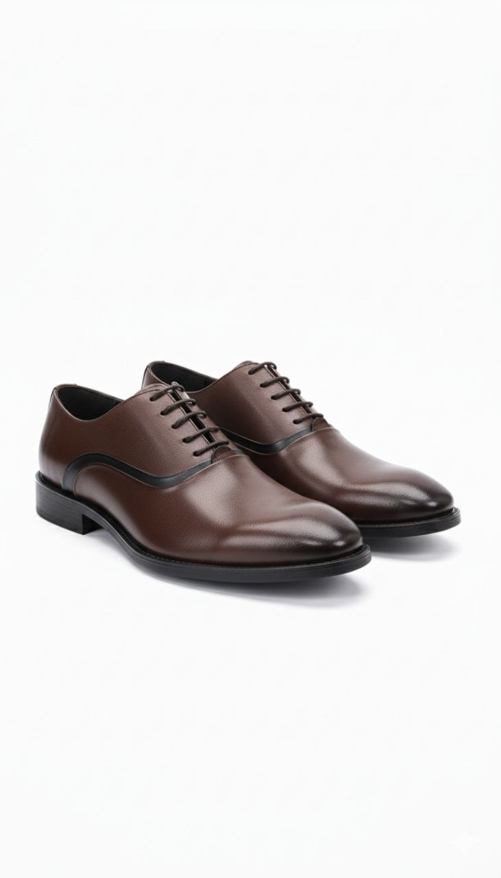 Classic brown regal shoes in brown | Flamingo Fits