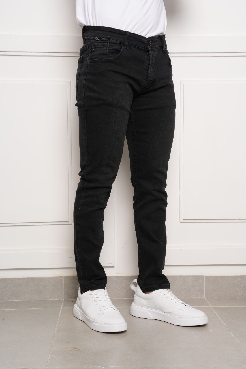 Gance charchoal slim fit jeans in PENY KS | Flamingo Fits
