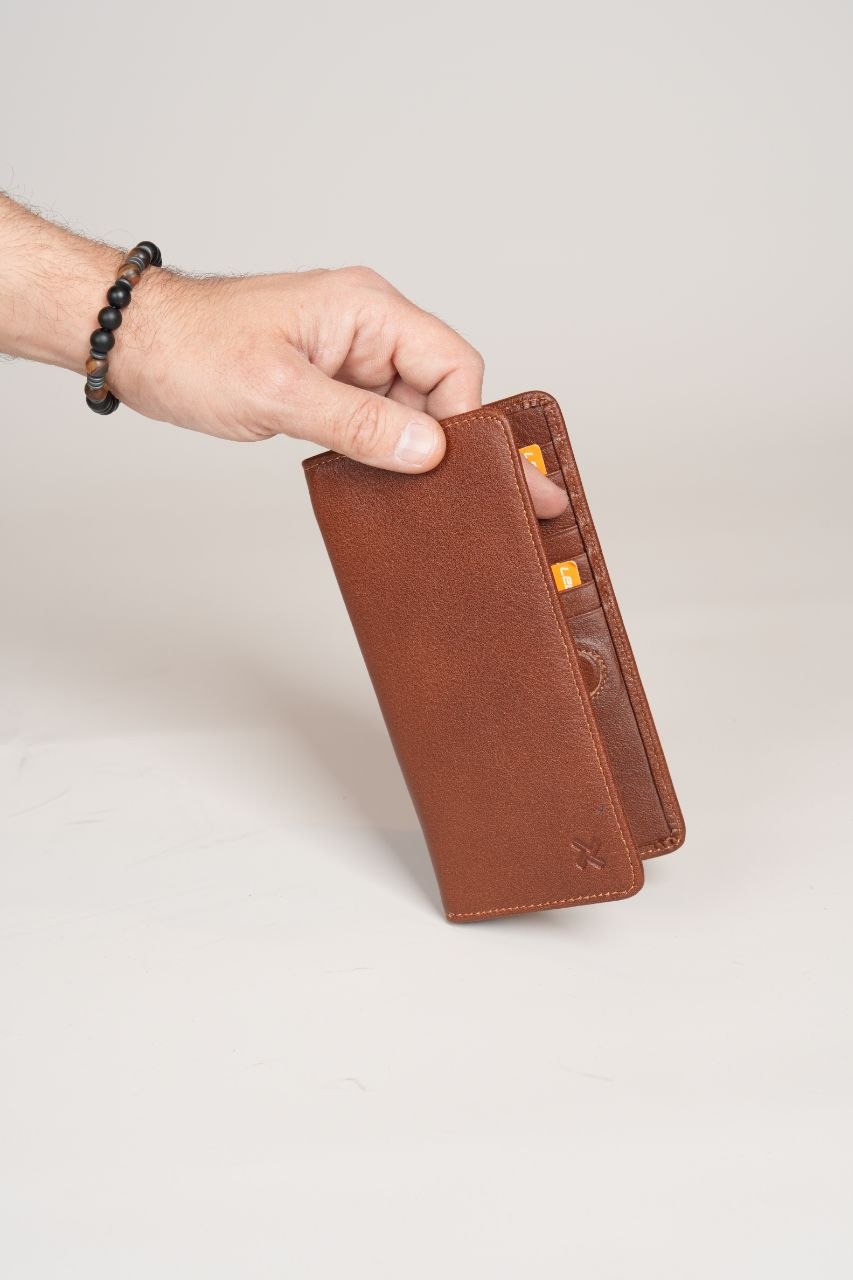 Havan onyx pebble wallet in havan | Flamingo Fits