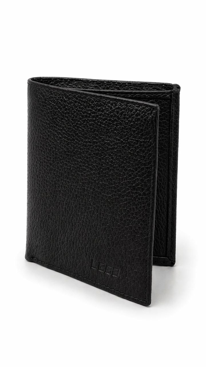 Black crimson wallet in black | Flamingo Fits