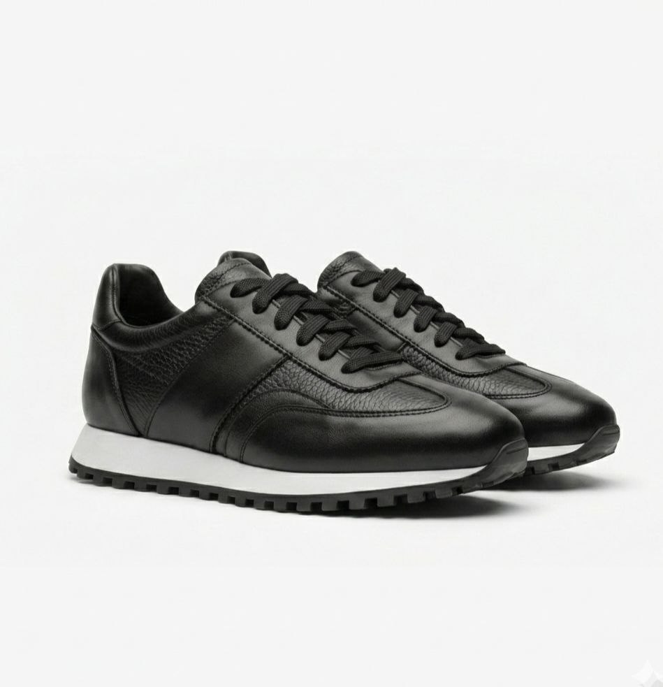Black stealth trainer in black | Flamingo Fits