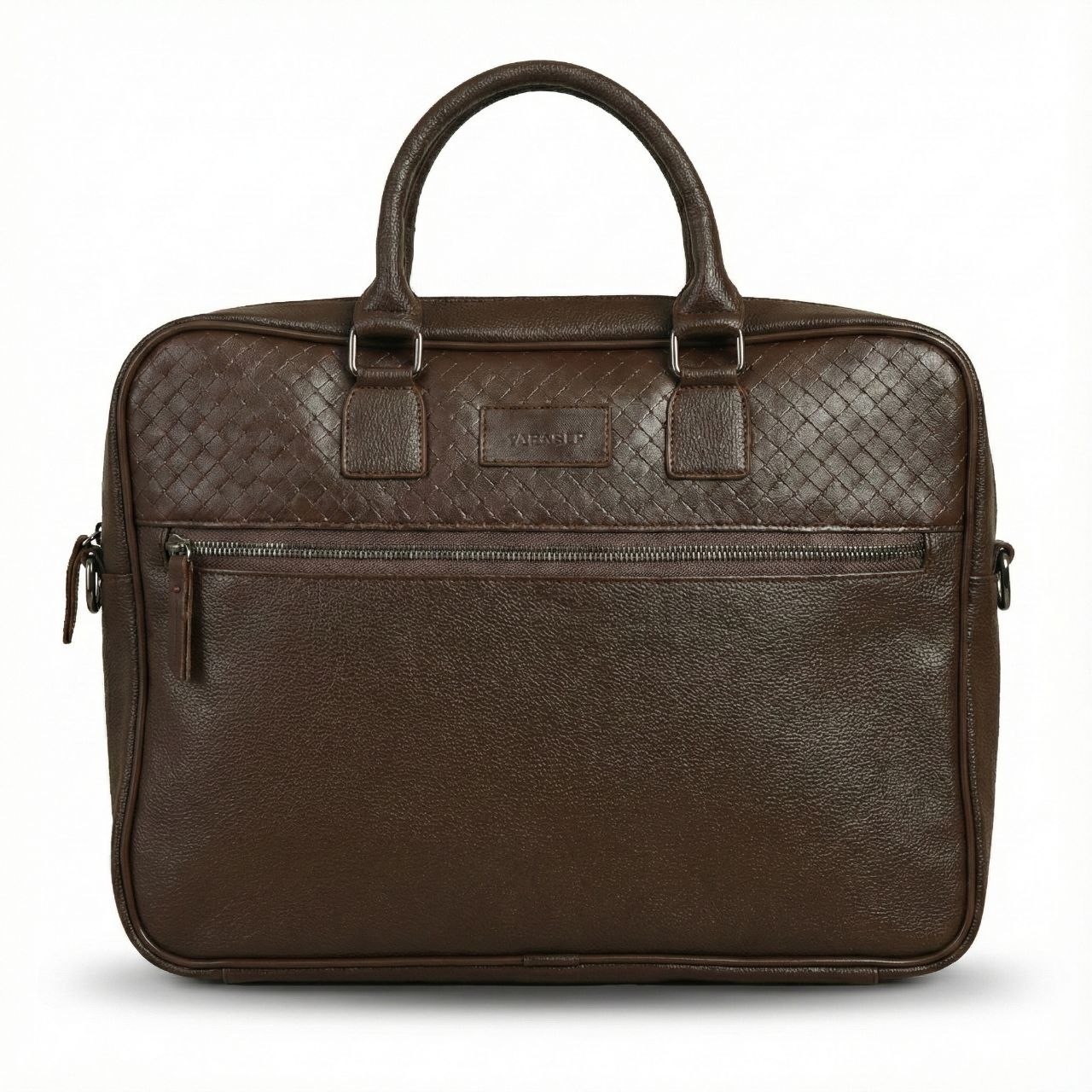Brown buisness bag in brown | Flamingo Fits