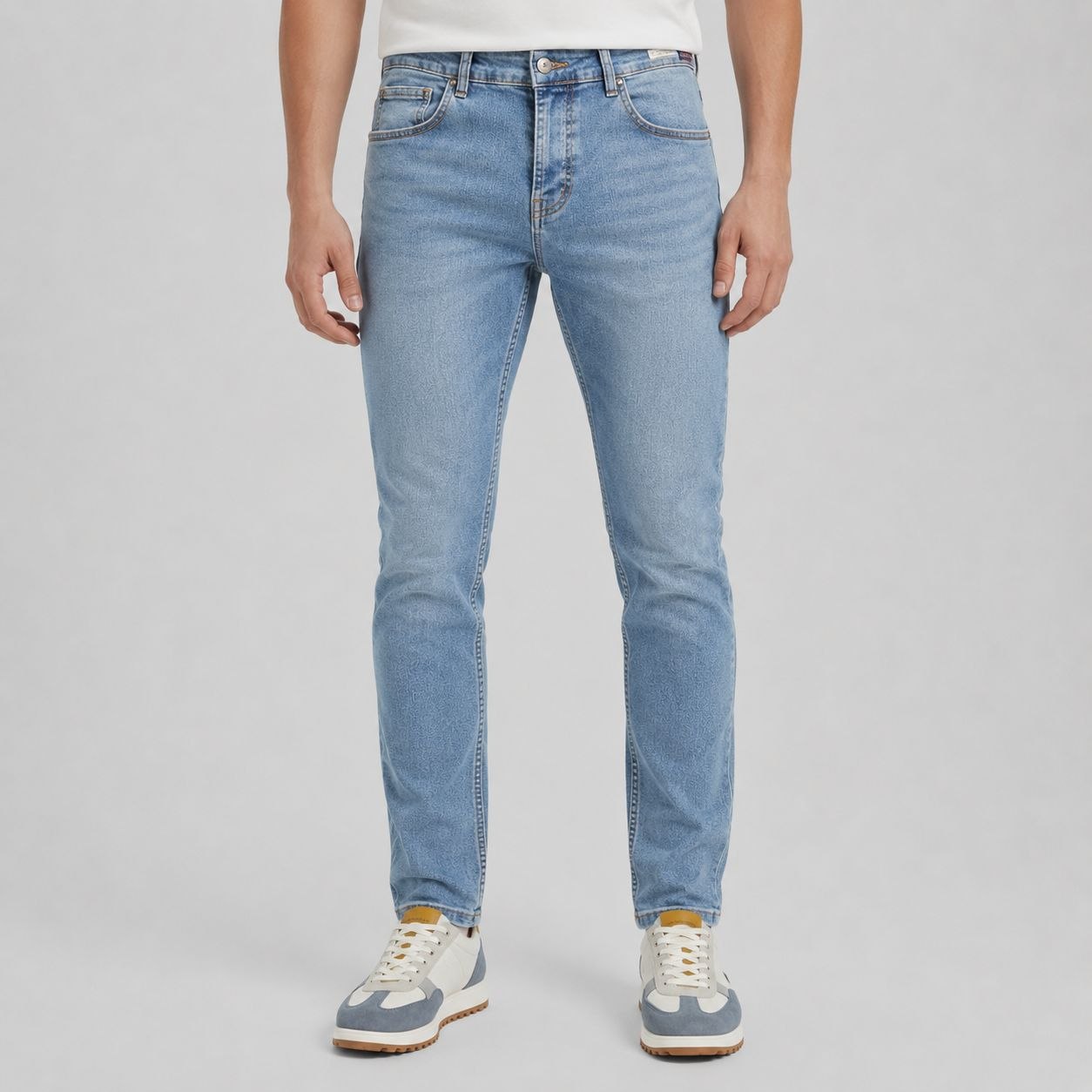 Denim viva slimfit jeans in dneim | Flamingo Fits