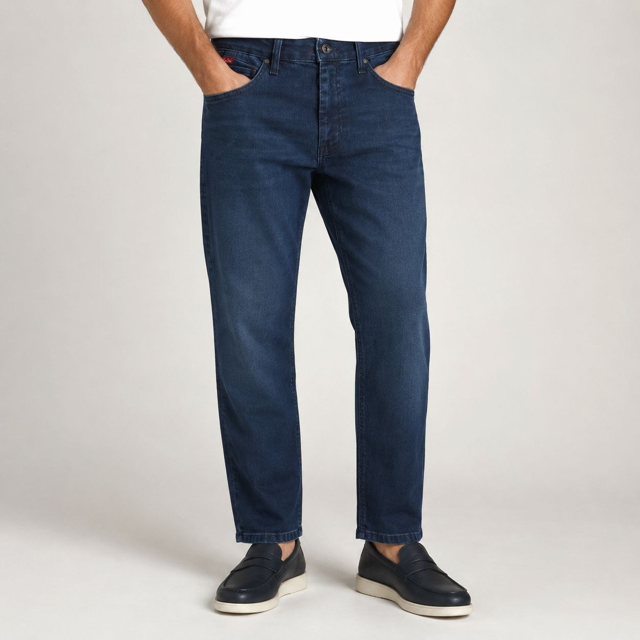 Westbook regular jeans in navy | Flamingo Fits