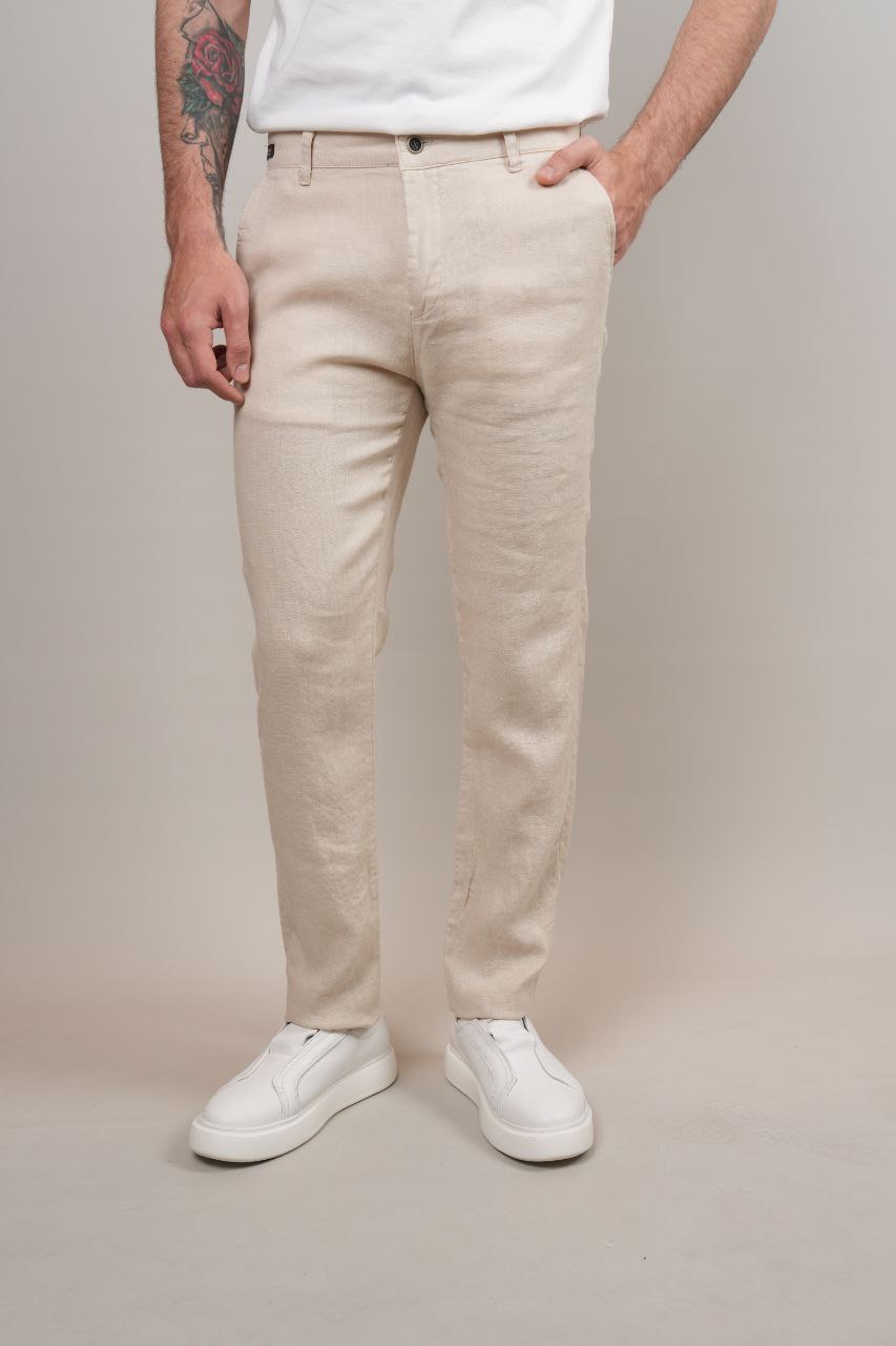rena linen chino pant