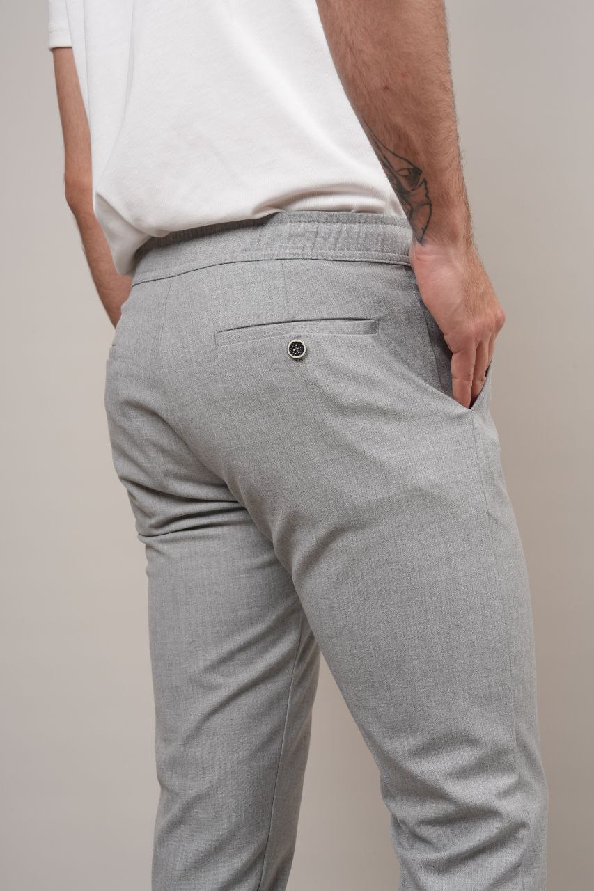 Light Grey Rena Jogger Trouser