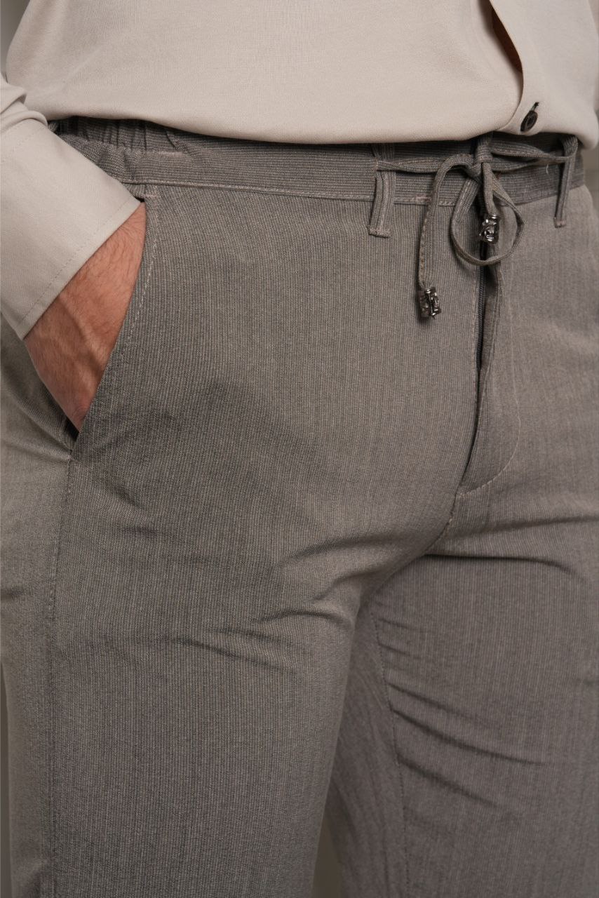 Grey colwood jogger trouser in grey | Flamingo Fits
