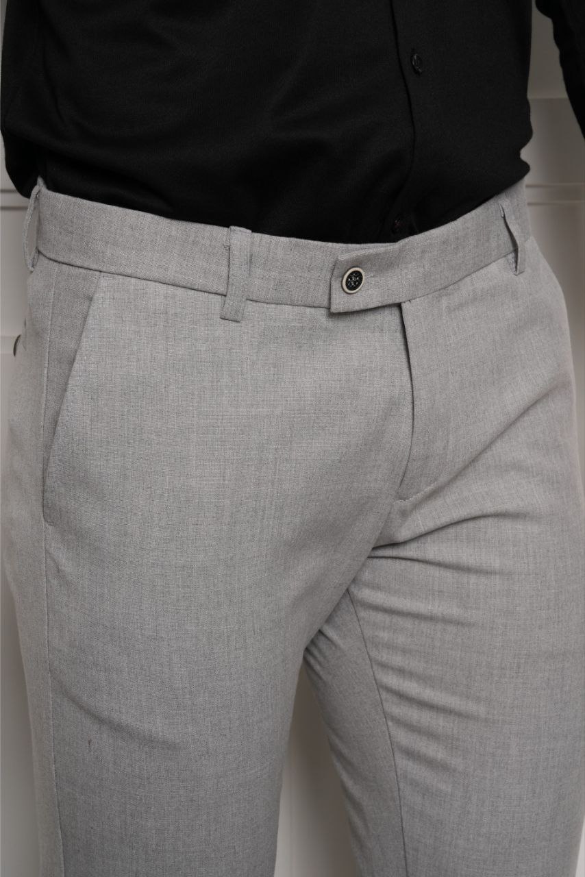 Light Grey rena Formal Chino Pants