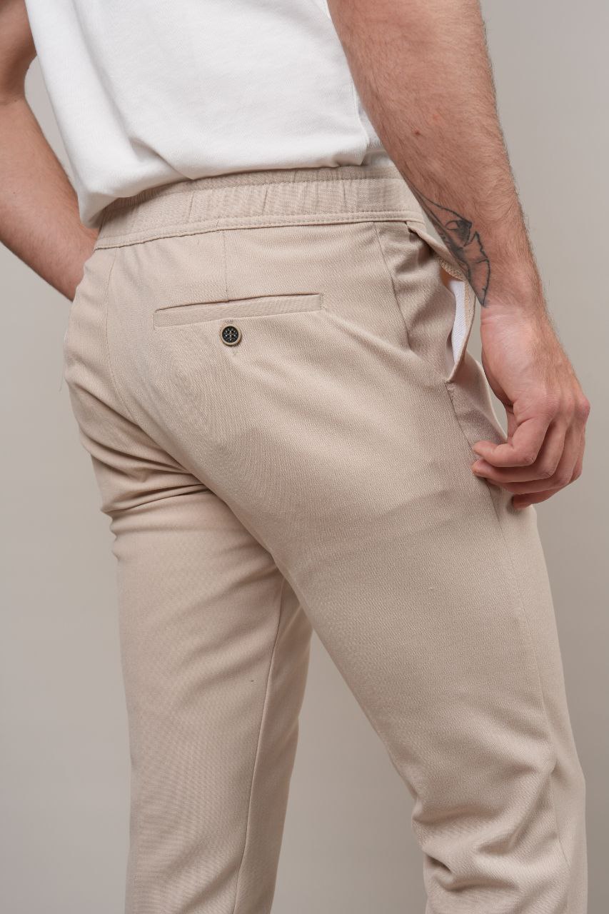 Beige Rena Jogger Trouser