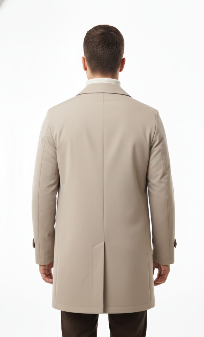 Beige trench coat in beij | Flamingo Fits