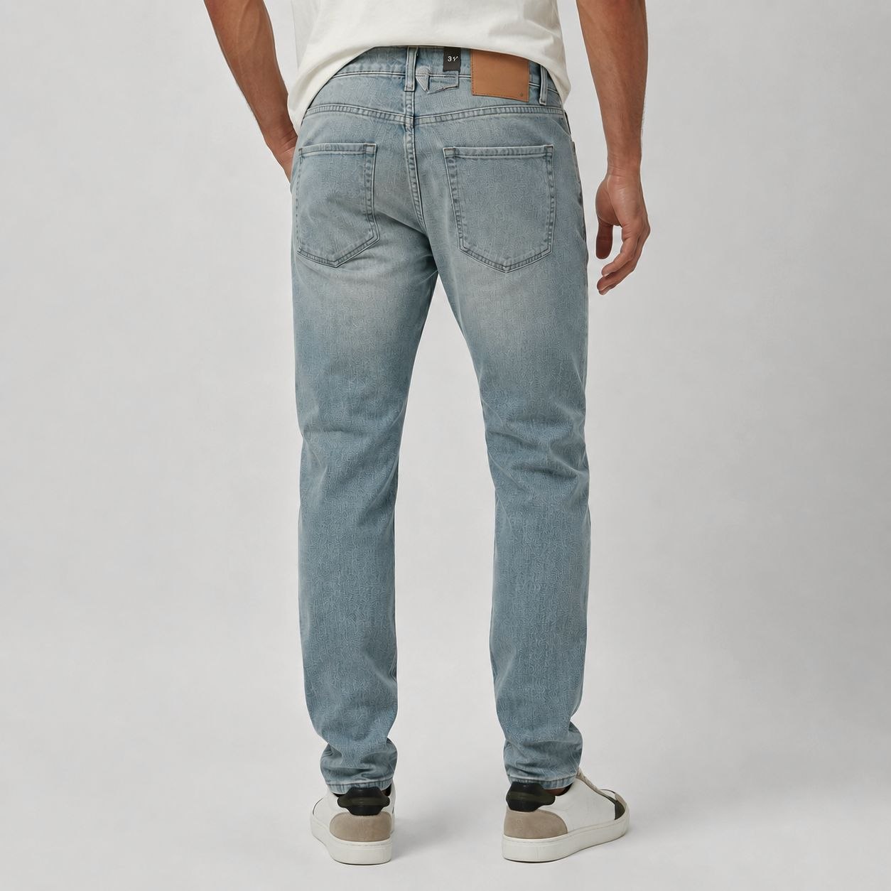 Timoti comfort slim jeans in AQUA DENIM | Flamingo Fits