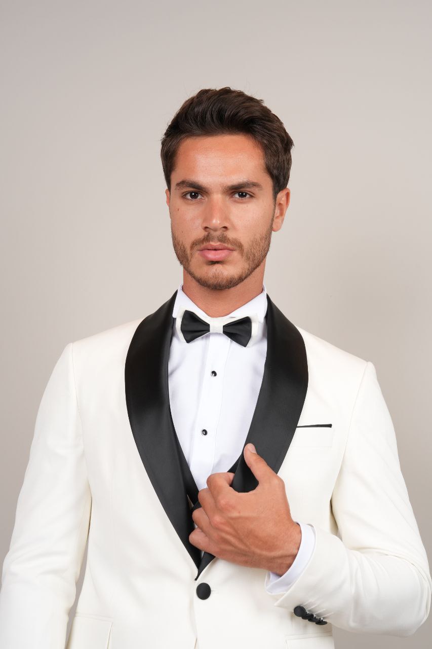 White Shawl Tuxedo