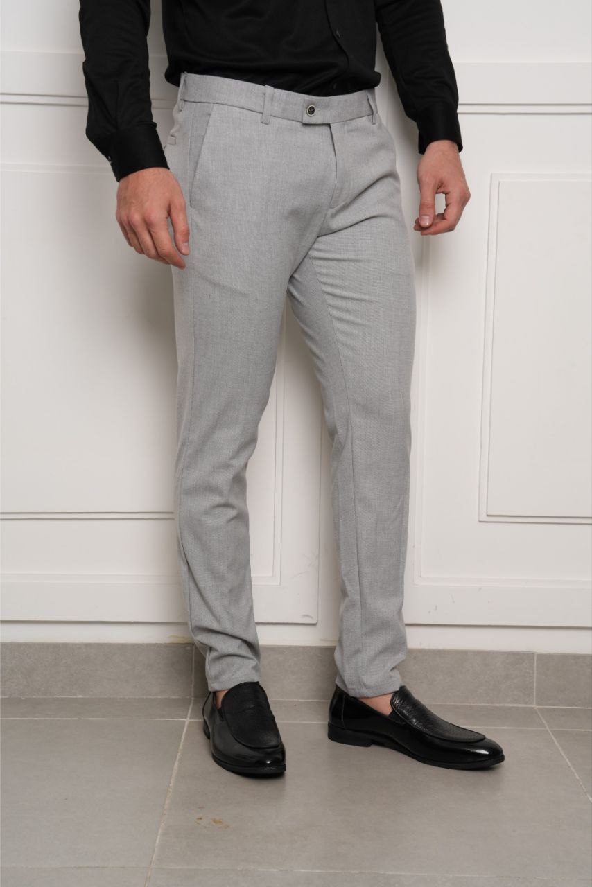 Light Grey rena Formal Chino Pants