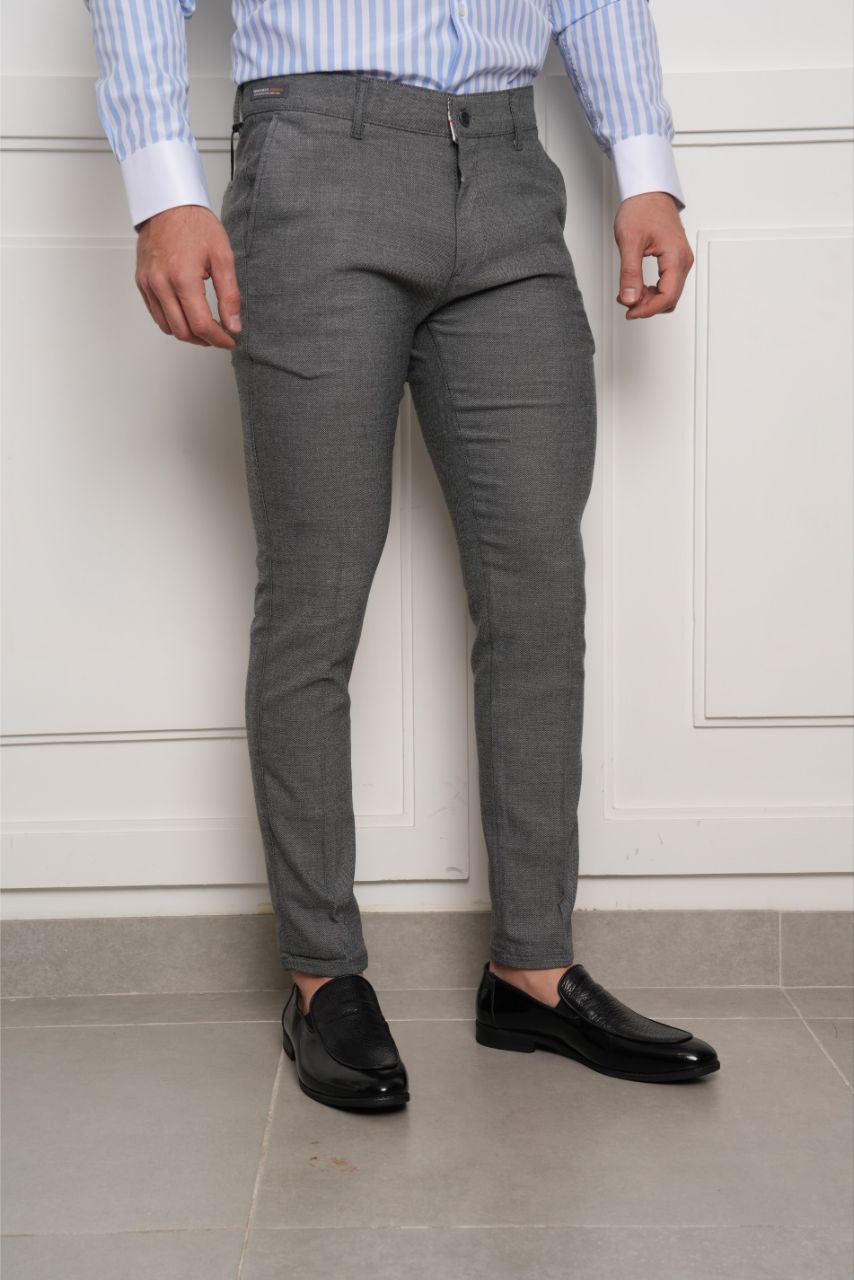 grey rena casual chino pan