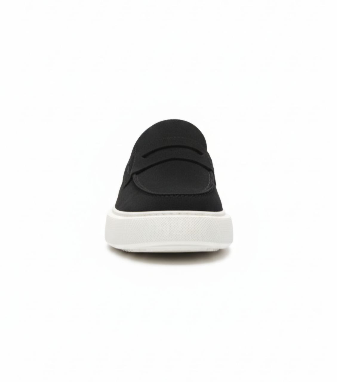 Black pearl penny loafer in black | Flamingo Fits