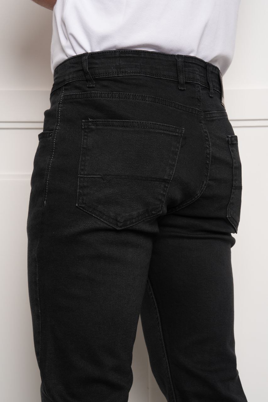 Brj black regular jeans in black | Flamingo Fits