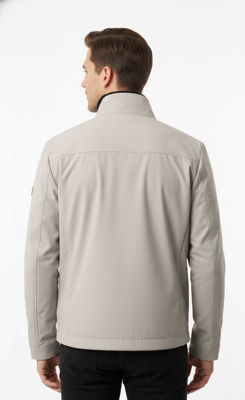 Grey Midnight Rider Jacket