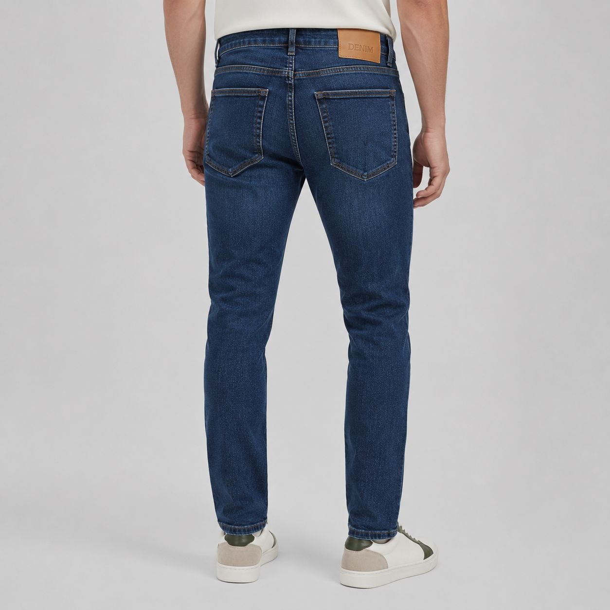 Light navy  viva slimfit jeans in light navy | Flamingo Fits