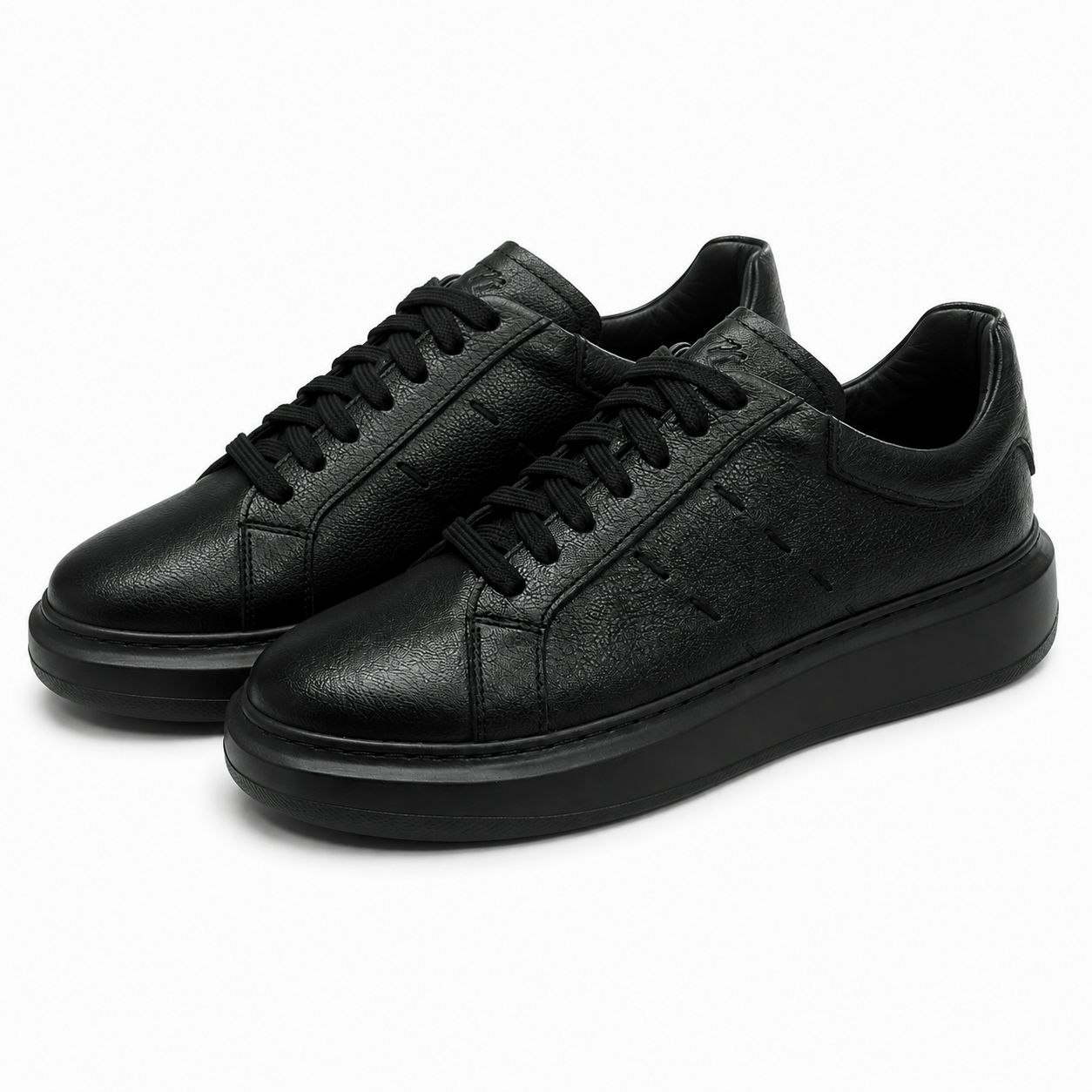 Phantom sole black sneakers in black | Flamingo Fits