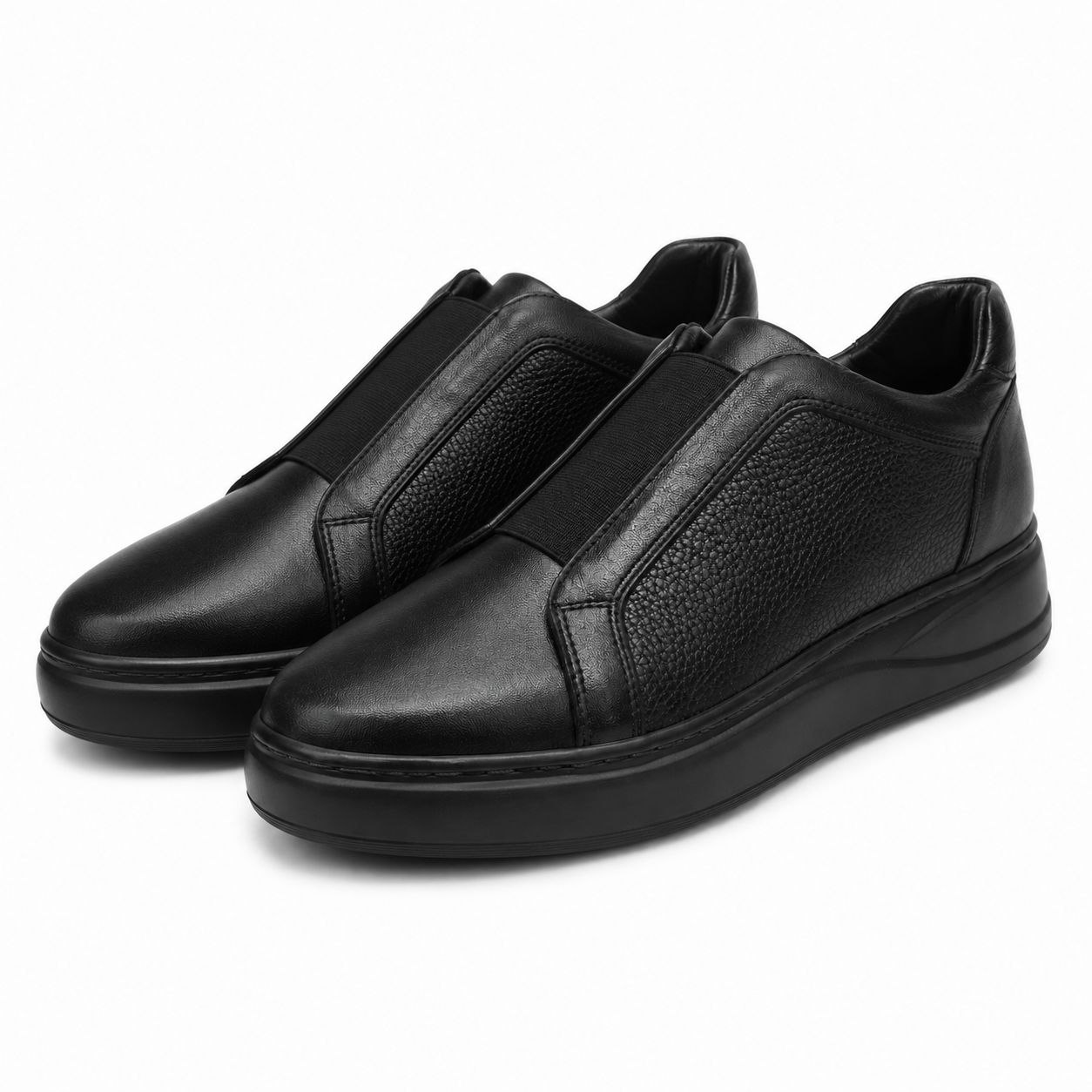 Full black stealth rippel runner in black | Flamingo Fits