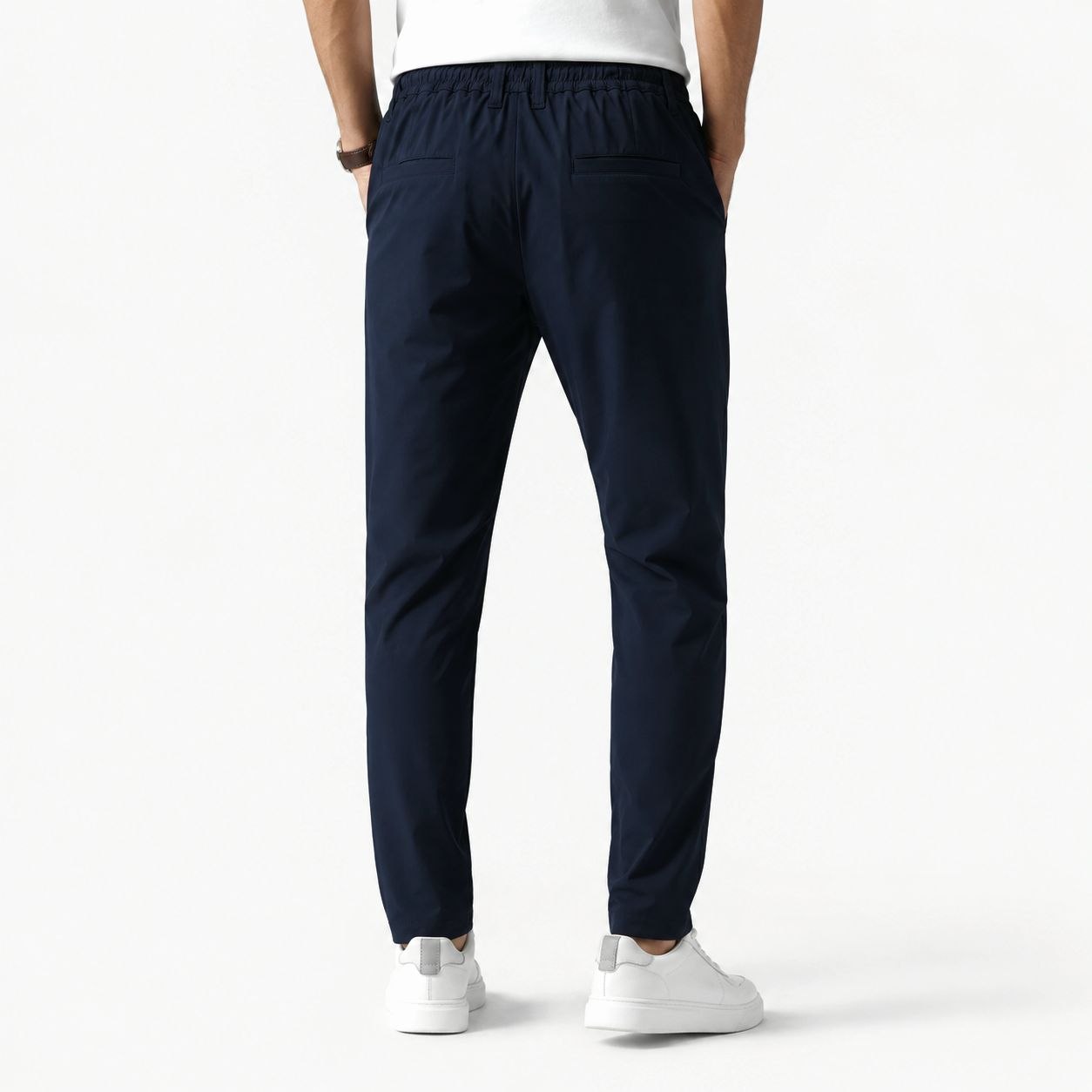 Navy aeron flex jogger trouser in navy | Flamingo Fits