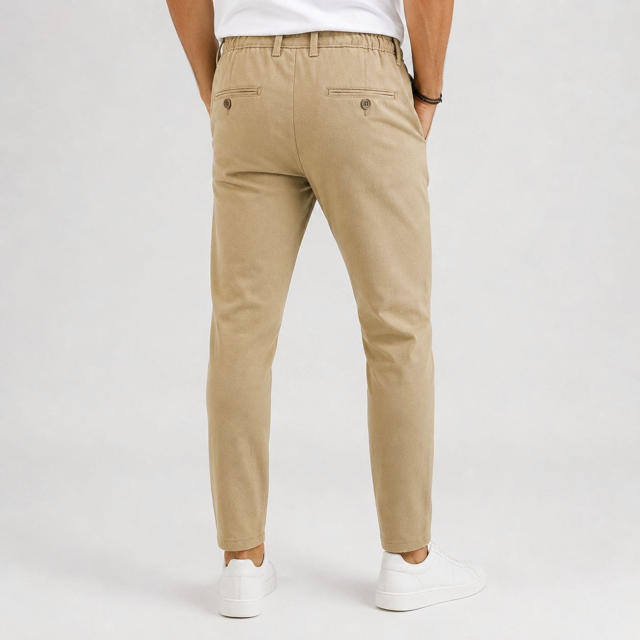 Camel pawlo jogger trouser in camel | Flamingo Fits