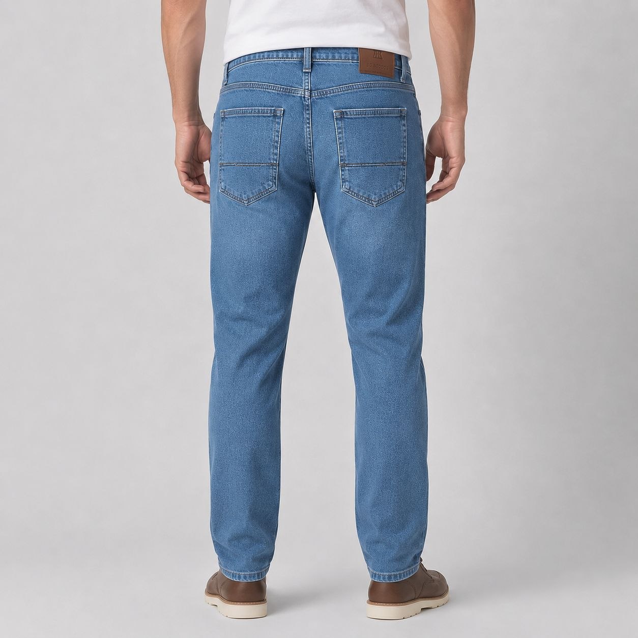 Brj denim regular jeans in dneim | Flamingo Fits