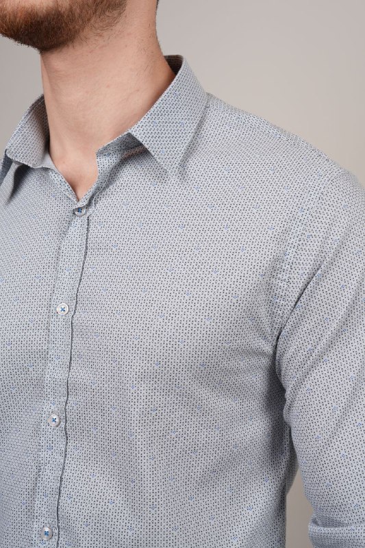 Pierro Formal Printed Shirt