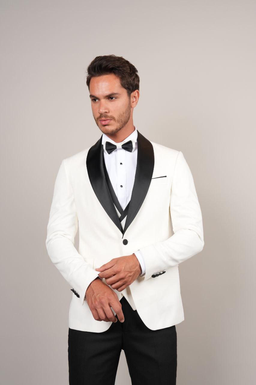 White Shawl Tuxedo