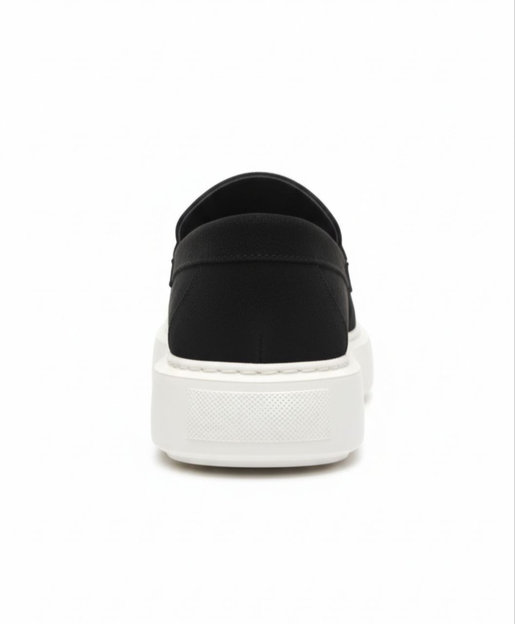Black pearl penny loafer in black | Flamingo Fits