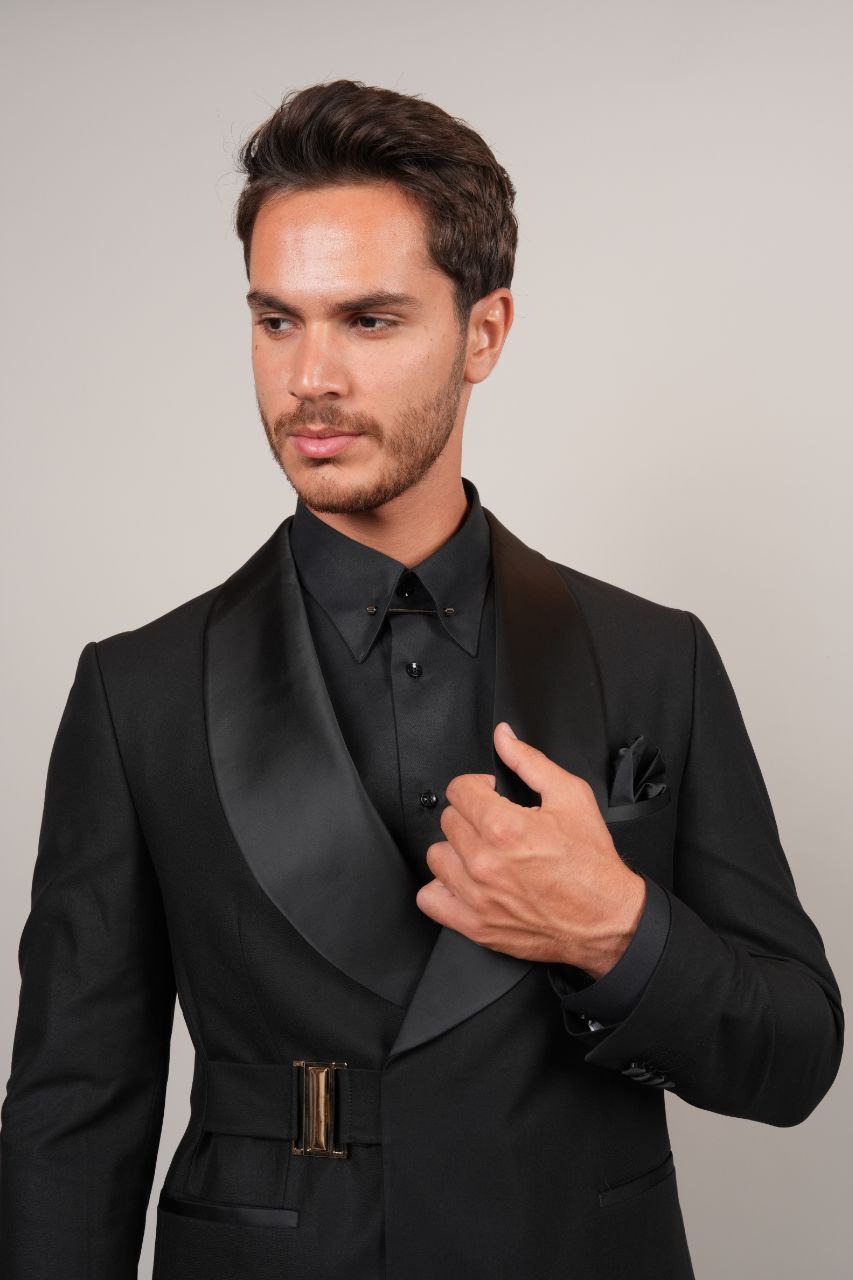 Midnight Black Ceremony Tuxedo